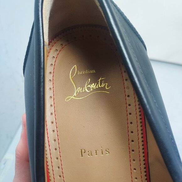 Christian Louboutin Black Mens Urbino Moccasin Penny Loafer main image 10